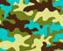 teal camo